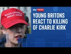 Young people in Britain react to fatal shooting of US activist Charlie Kirk