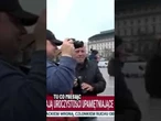 Napięcie podczas oficjalnej uroczystości. Konfrontacja członków KOD z Republiką