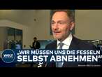 DEEPSEEK: "Dürfen uns davor nicht fürchten" Lindner fordert Ende von Bürokratie und Überregulierung