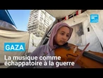 À Gaza, la musique comme échappatoire pour des jeunes Palestiniens • FRANCE 24