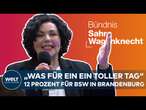 LANDTAGSWAHL IN BRANDENBURG: Amira Mohamed Ali (BSW) „Sind gekommen, um zu bleiben“