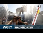 SOMMER-HITZE: Rekordtemperatur in Deutschland erneut gebrochen! | WELT Stream