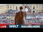 VATIKAN: Papst Leo XIV. Amtseinführung - Selenskyj, JD Vance, Merz & Meloni in Rom | WELT LIVESTREAM