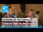 Céline Hervieu (NFP) dénonce un 