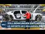 USA SENKEN ZÖLLE: Nach Handelskonflikt - EU und USA einigen sich auf gegenseitige Zollsenkungen!