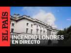 DIRECTO | Bomberos trabajan para apagar el incendio en histórico edificio de Londres Somerset House