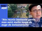 Reinaldo: Bolsonaro hoje está mais fraco do que estava antes do ato na Paulista