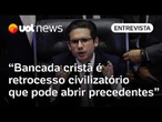 Bancada cristã é retrocesso que pode abrir precedentes graves, diz deputado Pastor Henrique Vieira