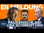 EILMELDUNG: Trump und die USA ziehen sich aus Verhandlungen zwischen Ukraine und Russland zurück