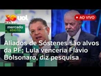 PF faz operação e mira aliados do líder do PL na Câmara; Atlas: Lula lidera contra Flávio Bolsonaro