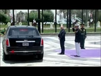 Cerimonia di benvenuto per Trump nel Palazzo reale Yamamah a Riad