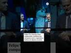 Felipe VI y Pedro Sánchez comparten confidencias con cara seria y tapándose la boca #felipevi