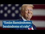 Trump se burla de los países que quieren negociar aranceles: "Me están llamando, besándome el culo"