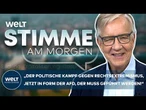ERFURT AfD-Proteste: „Ich bin gegen Gewalt, aber ich bin dafür, dass man sich widersetzt!“ Bartsch