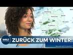 WETTERUMSCHWUNG: Plötzlicher Wettersturz bringt Schnee statt Frühlingsgefühle nach Deutschland!