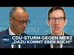 DEUTSCHLAND: Beben nach Minister-Tausch! Union läuft Sturm gegen Merz! Kanzler in der Klemme
