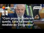 Com Lula rendido, Projeto Centrão de Poder é único empreendimento que prospera no Brasil, diz Josias