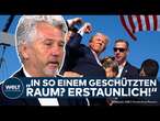 DONALD TRUMP: US-Journalist Erik Kirschbaum analysiert Attentat und die Sicherheitsaspekte vor Ort