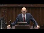Mocne słowa Mateckiego w Sejmie: macie krew na rękach! Człowiek został skatowany przez wasz rząd!