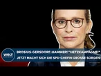 BROSIUS-GERSDORF: Paukenschlag! "Hetzkampagne!" Jetzt macht sich SPD-Chefin Bärbel Bas große Sorgen!