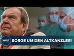 SORGE UM GERHARD SCHRÖDER: Total erschöpft! Altkanzler mit Burnout-Diagnose im Krankenhaus!