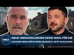 UKRAINE-KRIEG: Neue Verhandlungen! Keine Wahl für Kiew! Diese Kröte muss Selenskyj jetzt schlucken