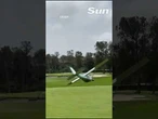Cessna plane makes emergency landing at LA golf club