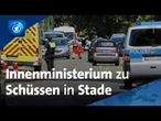 Stade: Pressekonferenz nach Schießerei mit sechs Toten