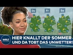 WETTER IN DEUTSCHLAND: Sommer-Hammer oder Wetter-Horror? So unfair zeigt sich das Wetter!
