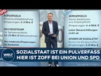 DEUTSCHLAND: Rente, Bürgergeld & Co.! Schockwelle im Herbst? Union und SPD streiten über Sozialstaat