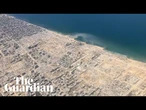 Gaza before and after: fresh video shows extent of Israel's destruction