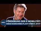 ELEKTROMOBILITÄT: Ladestromguthaben & Co - Diese Maßnahmen plant Wirtschaftsminister Robert Habeck