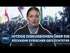 DRAMA IN DAMASKUS: Bald Rückführung? Was aus den syrischen Geflüchteten in Deutschland werden soll