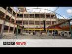 Israeli strike on Gaza school that killed 22 targeted one Hamas figure, BBC told | BBC News