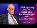 Peer Steinbrück (SPD): "Das Gegenteil einer ausgeprägten Bürokratie wäre Willkür" | maischberger