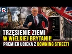 TRZĘSIENIE ZIEMI w Wielkiej Brytanii! Premier ucieka z Downing Street!