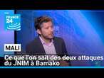 Mali : ce que l'on sait des deux attaques du JNIM, affilié à Al-Qaïda, à Bamako • FRANCE 24