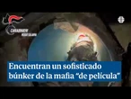 Encuentran un sofisticado búnker de la mafia italiana que parece "sacado de una película"