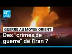 Des "crimes de guerres" comis par l'Iran à Bahreïn, au Koweit et en Jordanie dénoncés
