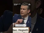 Sen. Warren questions Hegseth about sending troops to L.A. and the possibility of other cities