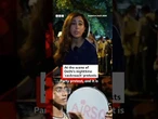 At the scene of Delhi's nighttime 'cockroach' protests. #India #BBCNews