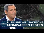 PUTINS KRIEG: Manöver in Belarus! Russland will taktische Atomwaffen testen!