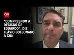 Flávio Bolsonaro à CNN: “Compreendo a decisão de Eduardo de se afastar do cargo” | CNN ARENA