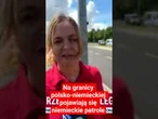 Na granicy polsko-niemieckiej pojawiają się niemieckie patrole