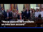 Guerre au Moyen-Orient: Donald Trump affirme avoir validé un accord avec l'Iran, Téhéran nuance