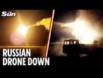 Ukrainian Marines DESTROY Russian Shahed attack drone - plus Putin's arms factory goes up in smoke