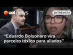 Eduardo Bolsonaro se perdeu na narrativa e vira parceiro tóxico para aliados, diz cientista política