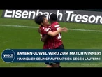 2. BUNDESLIGA: Bayern-Juwel schießt Hannover zum Auftaktsieg gegen Kaiserslautern