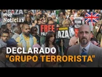 REINO UNIDO: El GRUPO ACCIÓN PALESTINA AVIVA el DEBATE POLÍTICO | RTVE Noticias