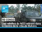 Les rebelles du M23 entrent dans le centre de la ville stratégique de Bukavu • FRANCE 24